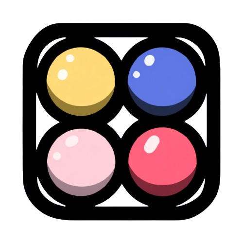 Vier Spielpositionen